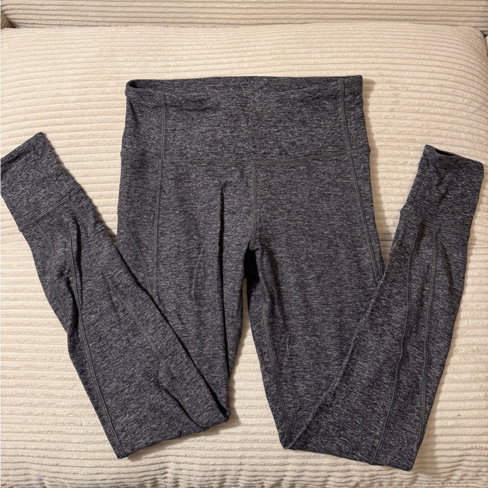Lululemon Grey High Waisted Leggings